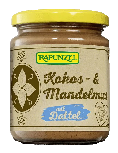 Kokos Mandelmus mit Dattel Bio