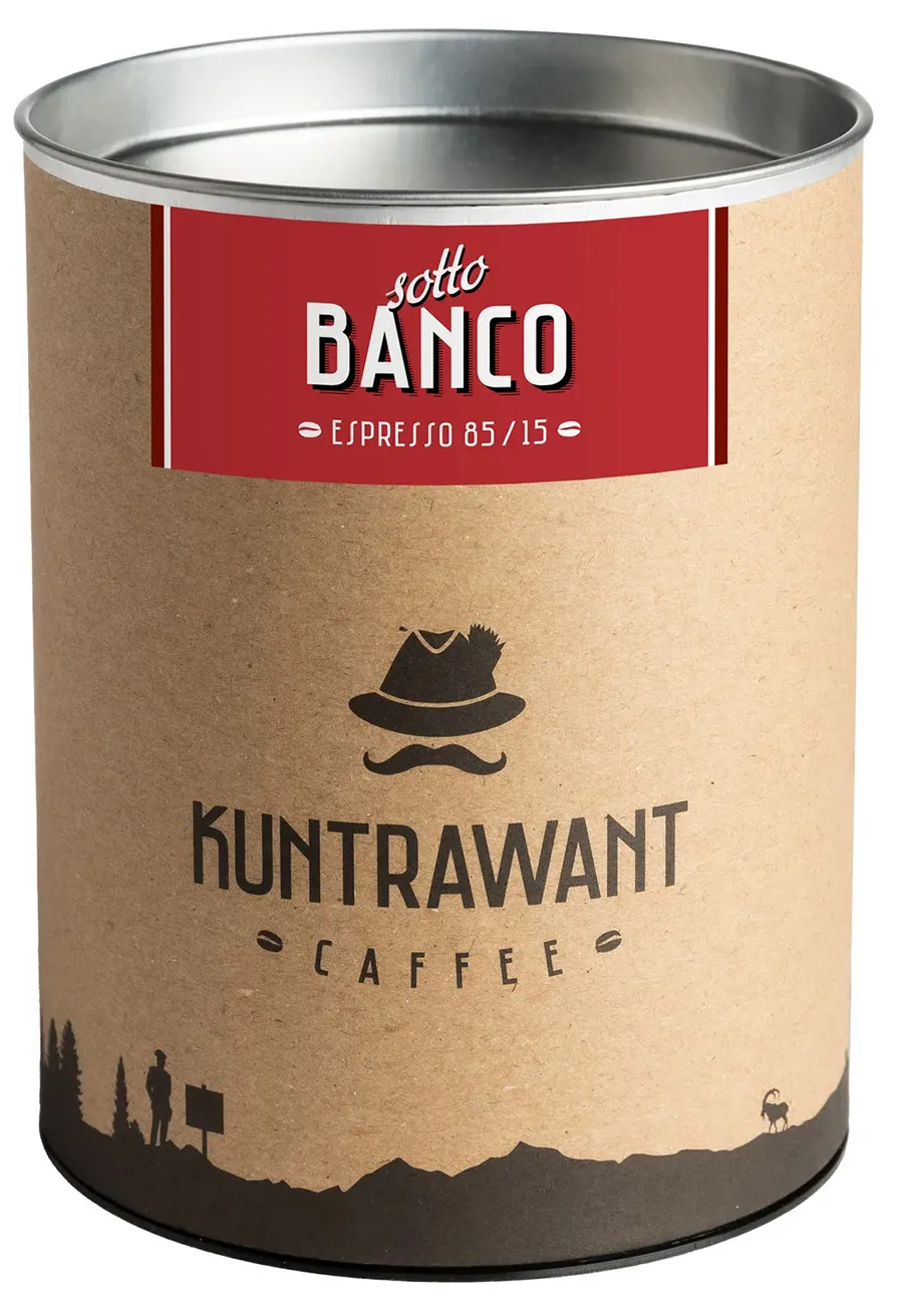 "Sotto Banco" 85% Arabica 15% Robusta Espresso gemahlen