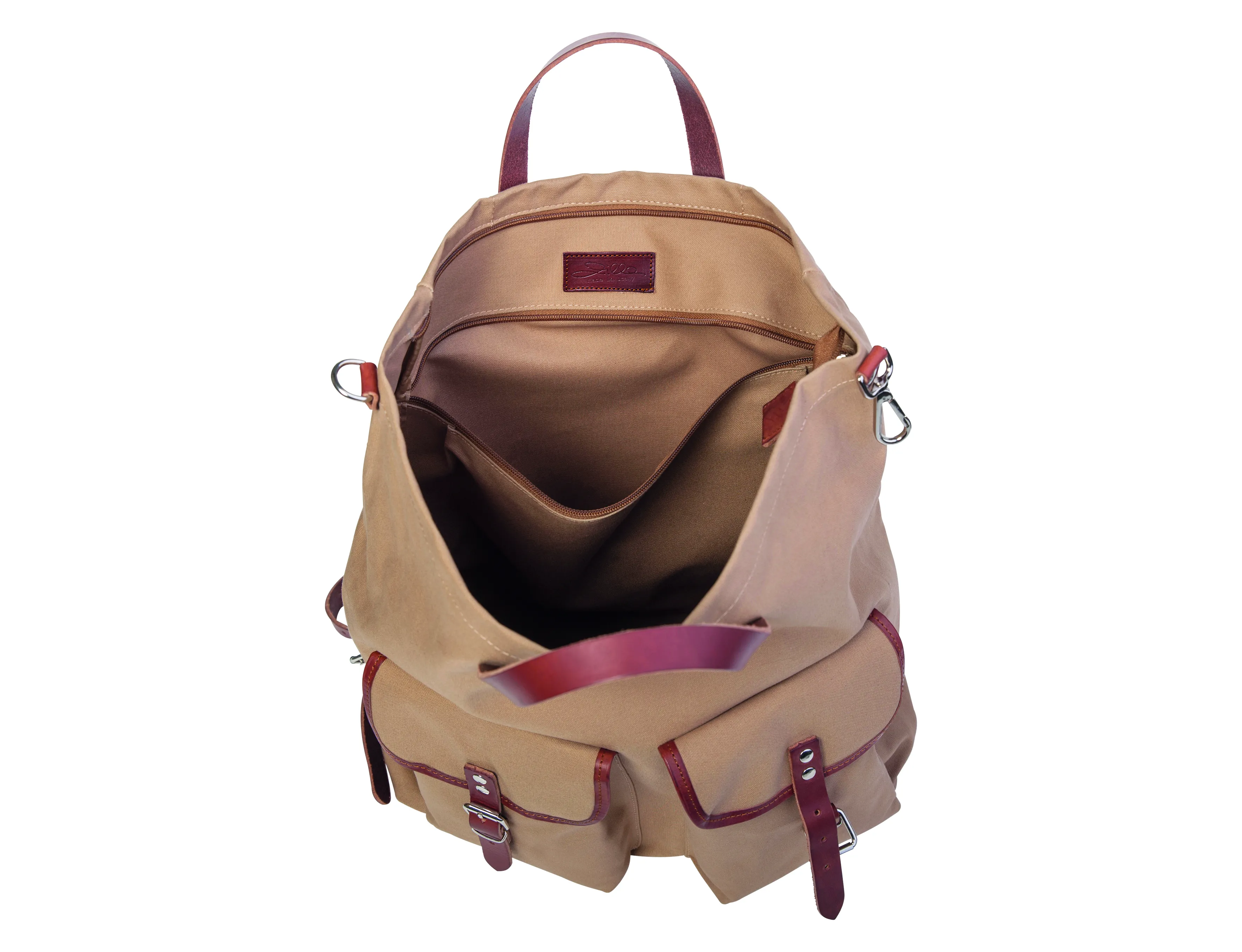 Rucksack / Tasche beige