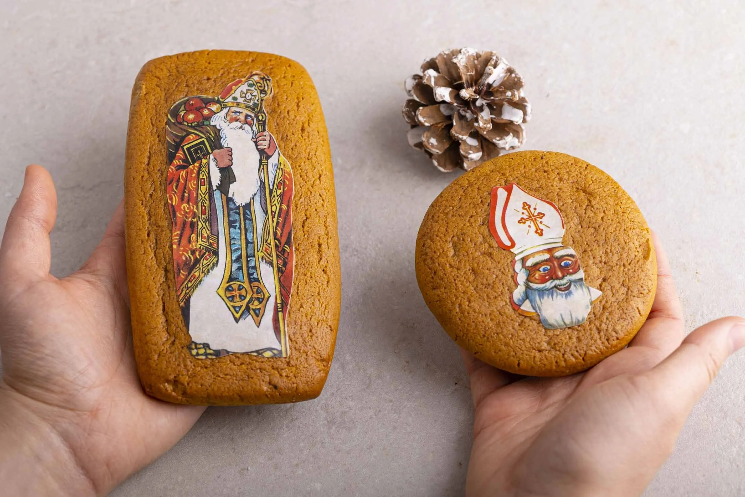 Lebkuchen Nikolaus rund bio