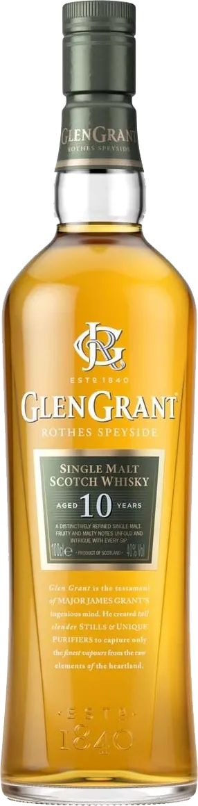 Whisky Speyside Single Malt 10 Y Glen Grant