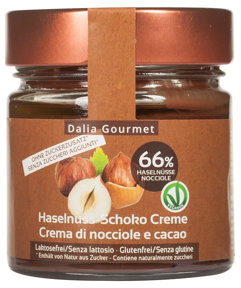 Haselnuss - Schokocreme Stevia