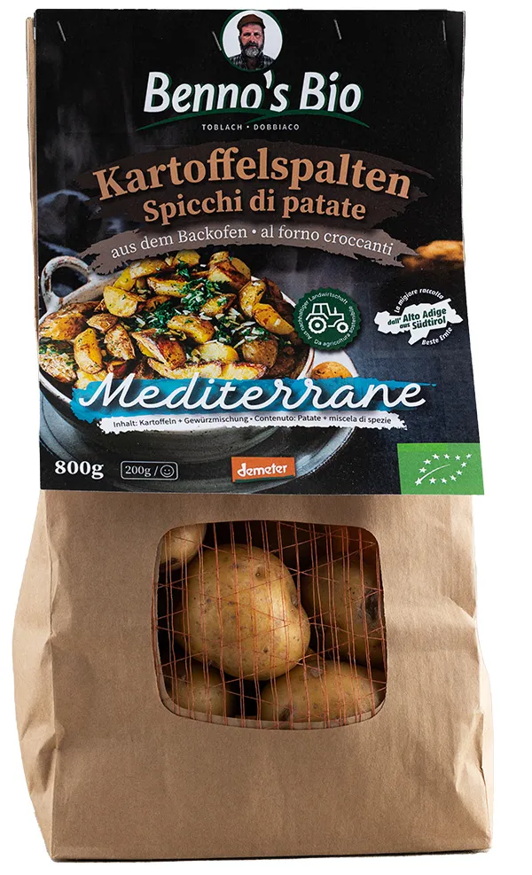 Ofenkartoffeln mit Gewürzmischung Mediterran Bio