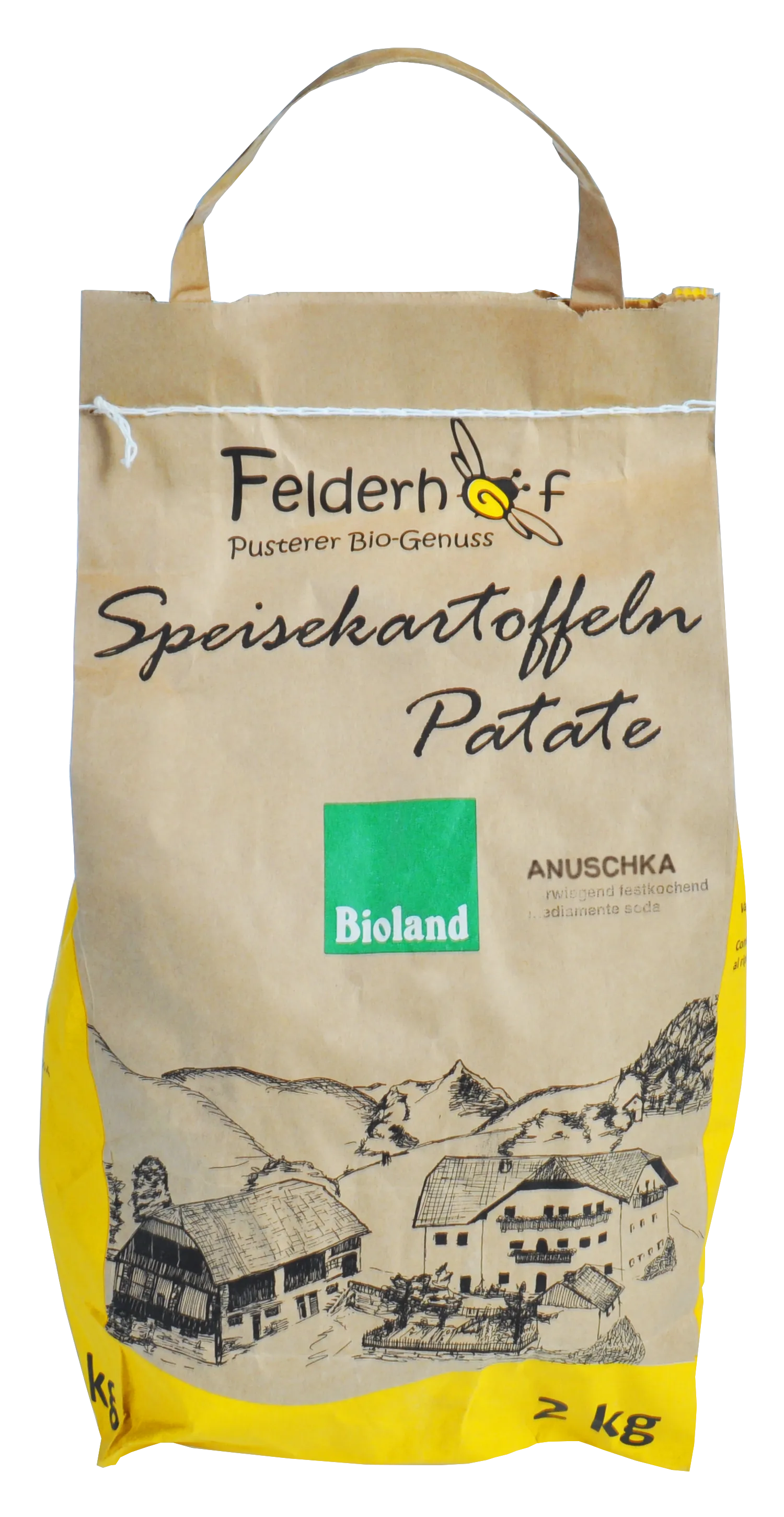 Speisekartoffeln Anuschka BIO