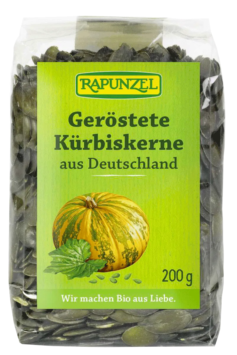 Kuerbiskerne geroestet 200g Rapunzel BIO