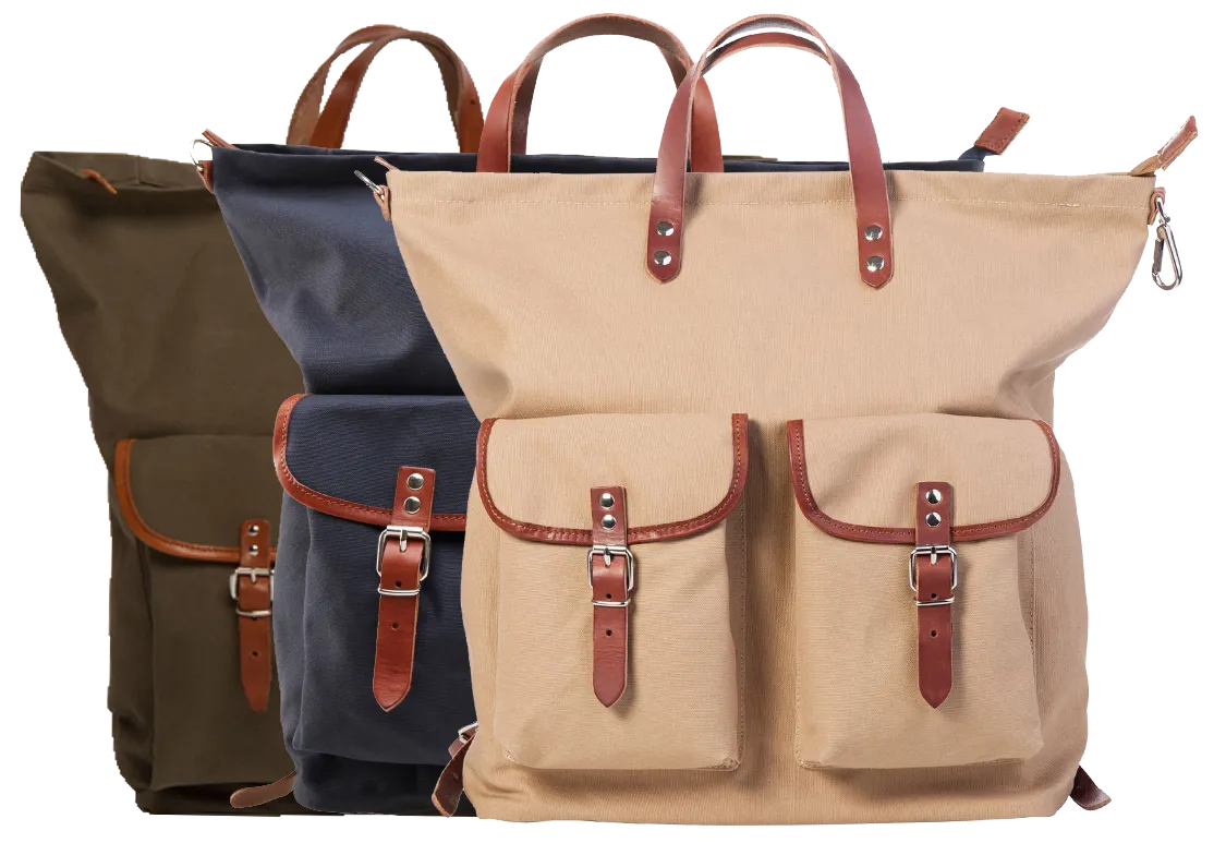 Rucksack / Tasche beige