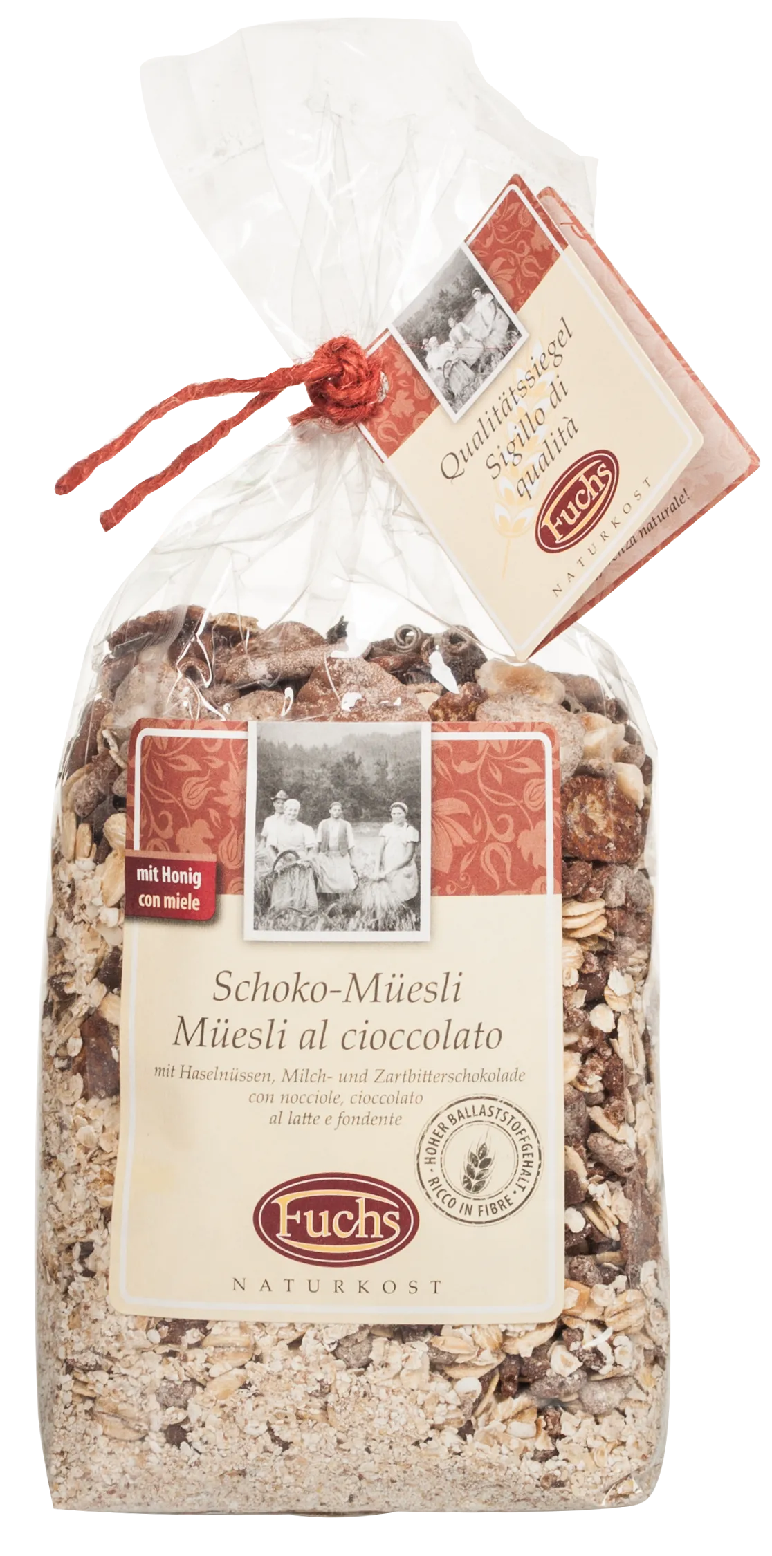 Müsli con Cioccolato pregiato