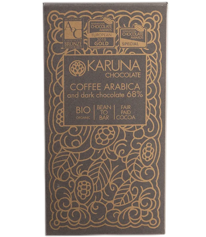 Cioccolato 68% Arabica bio