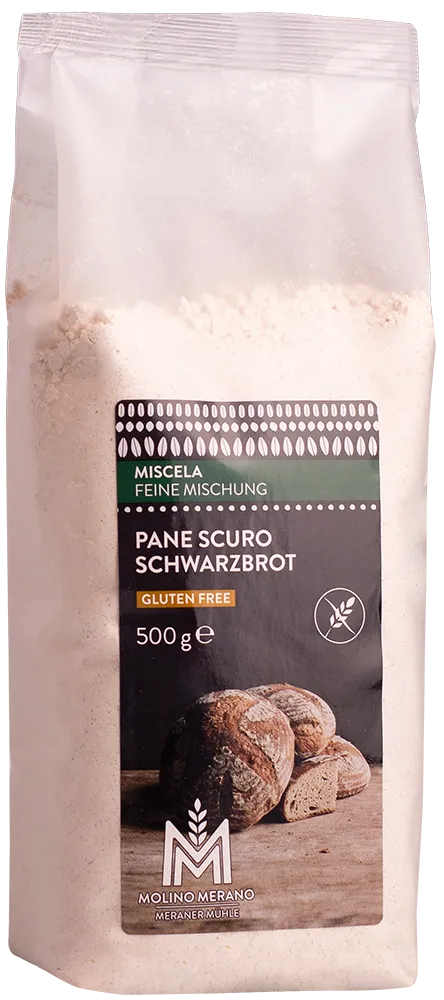 Backmischung Schwarzbrot glutenfrei