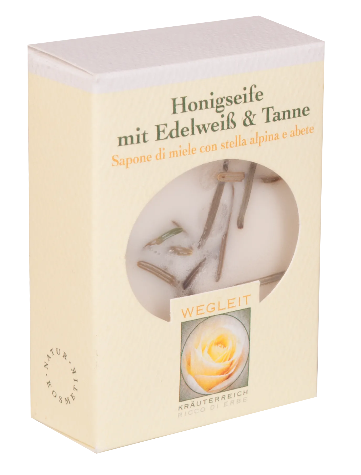 Honigseife mit Edelweiß und Tanne Bio