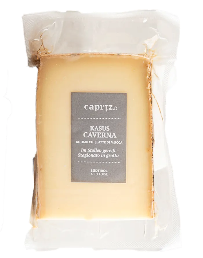 Formaggio da taglio "Kasus Caverna" di latte vaccino