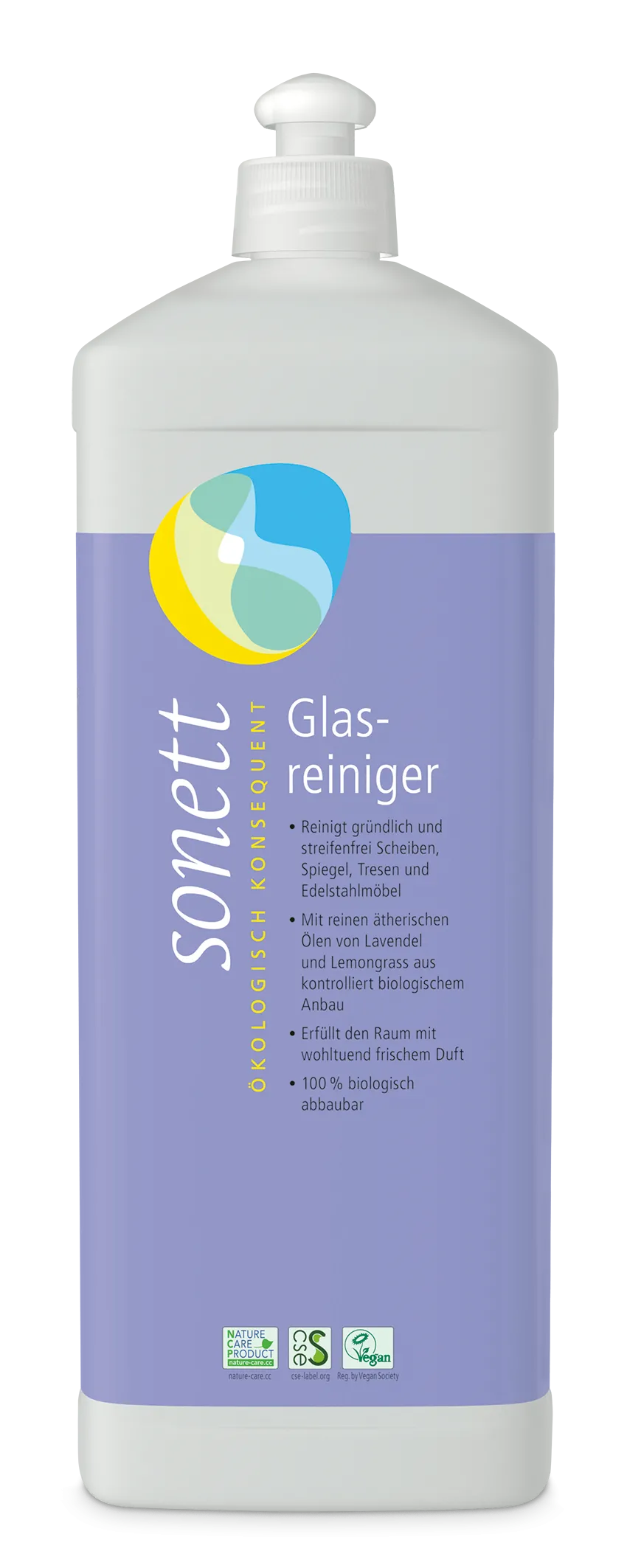 Glasreiniger 1lt Sonett BIO