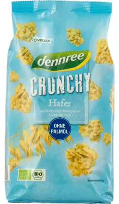 Crunchy di avena 750g Dennree BIO