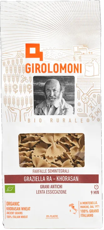 Farfalle semi-integrali Graziella 500g Girolomoni BIO