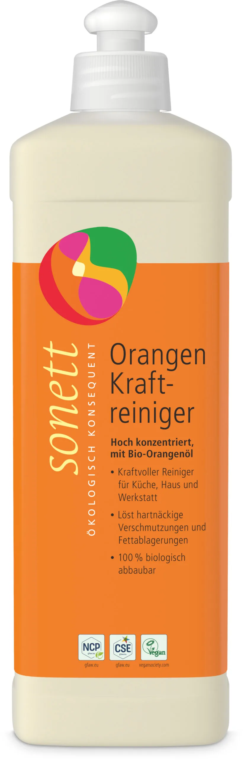 Orangen Kraft Reiniger 0,5lt Sonett BIO