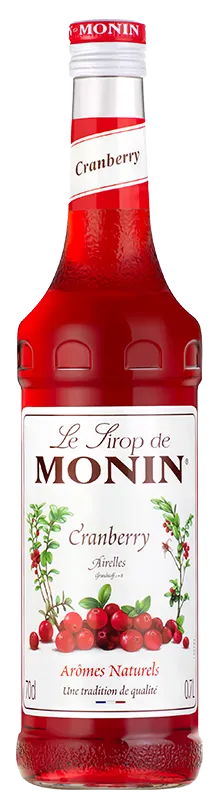 Le Sirop de Monin Airelles Cranberry