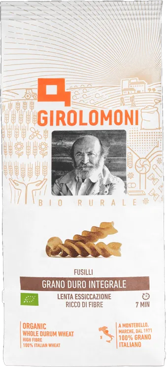 Fusilli Hartweizen vollkorn 500g Girolomoni BIO