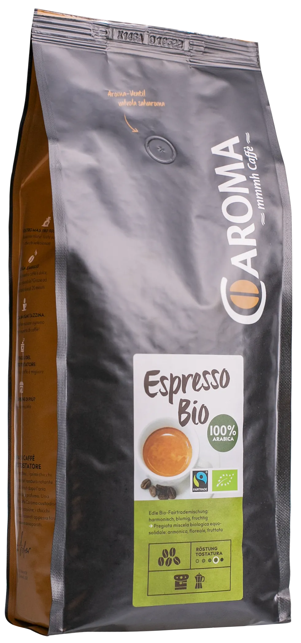 Arabica Bio Bohnen 1kg