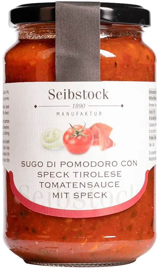 Sugo con Speck dell'Alto Adige