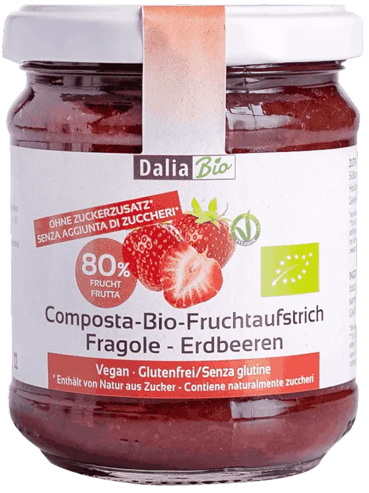 Composta di fragole Stevia Bio