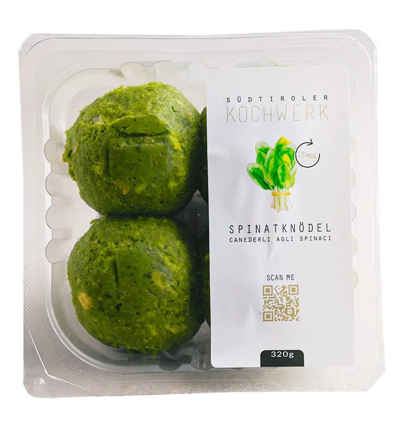 8er Packung BIS Spinat-Käseknödel WP Fine Food