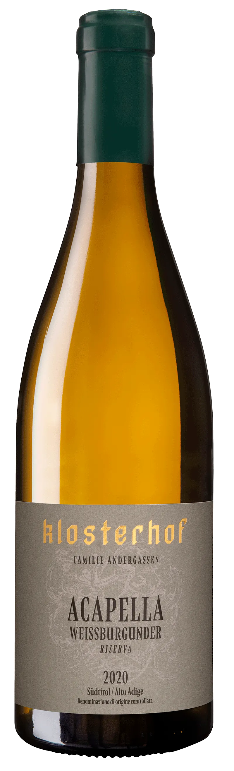 Pinot Bianco Riserva "Acapella" 2019