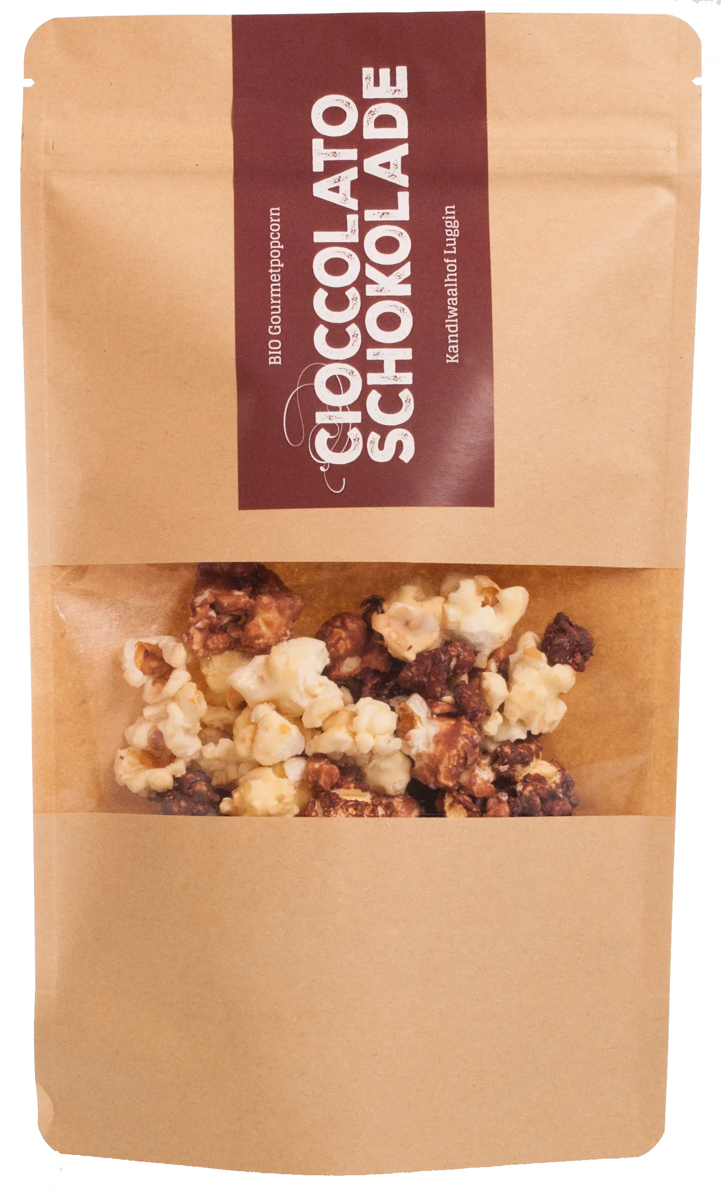 Popcorn mit Schokolade Bio