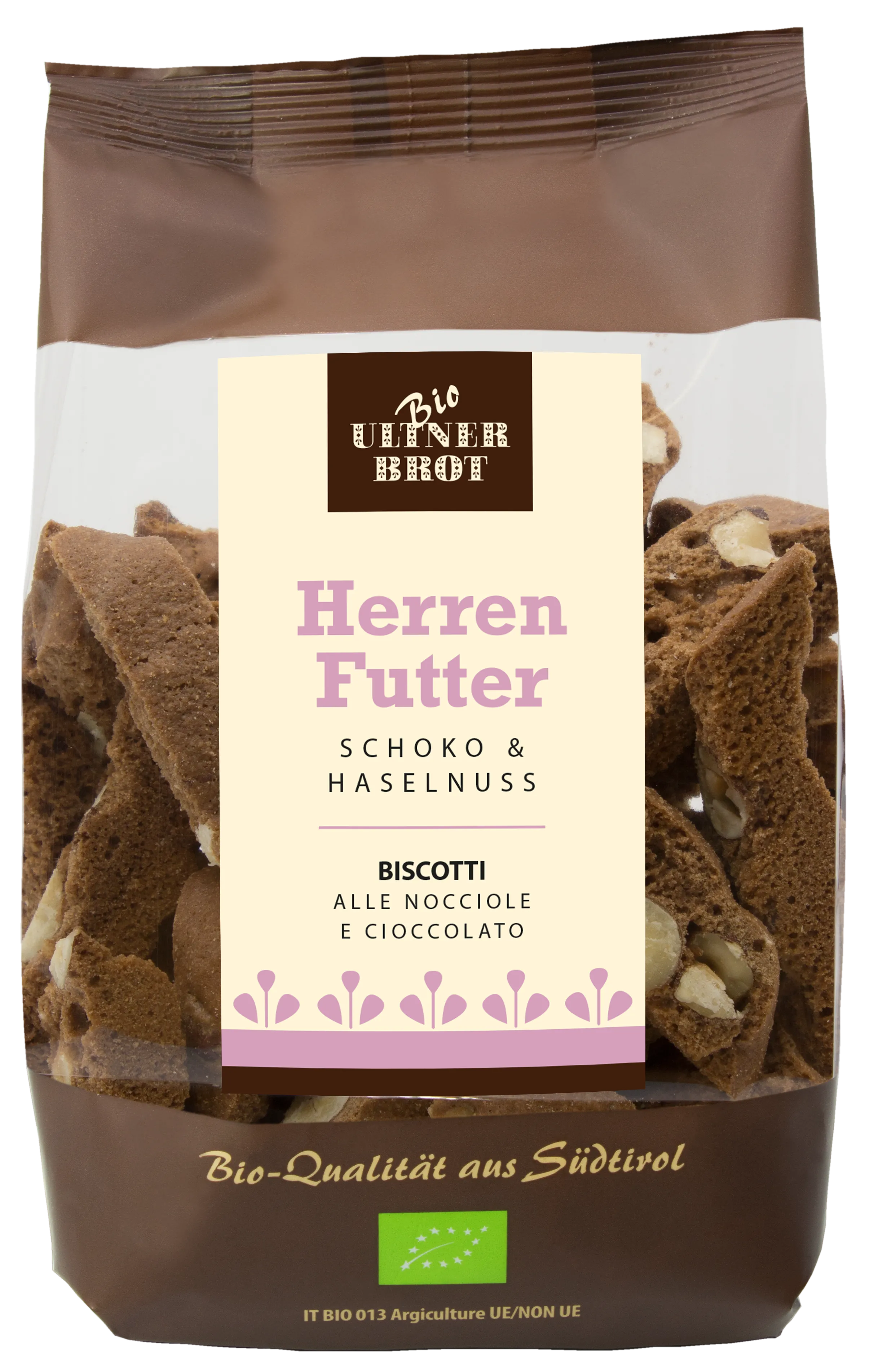 Herrenfutter Schoko & Haselnuss Bio