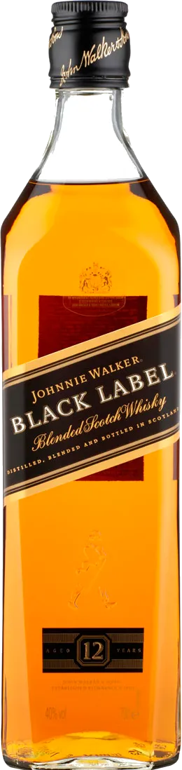 Whisky Blended 12Y black Johnnie Walker