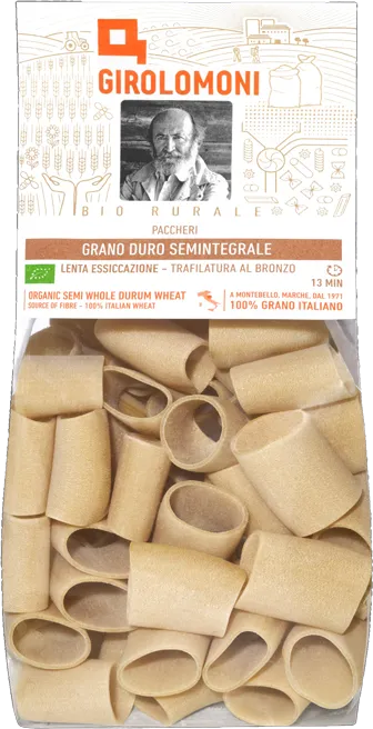 Paccheri semi-integrali 400g Girolomoni BIO