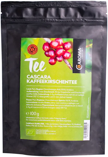 Infuso di bucce di ciliege di caffé Cascara Bio