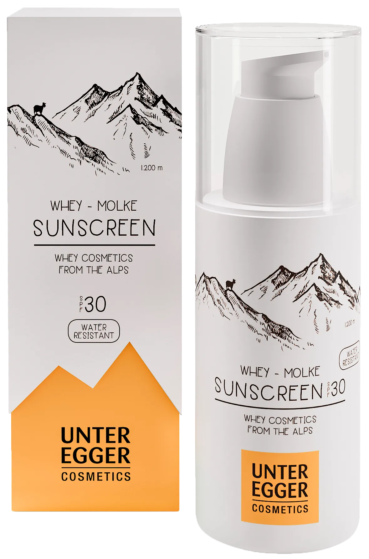 Crema solare waterproof al siero di latte SPF 30