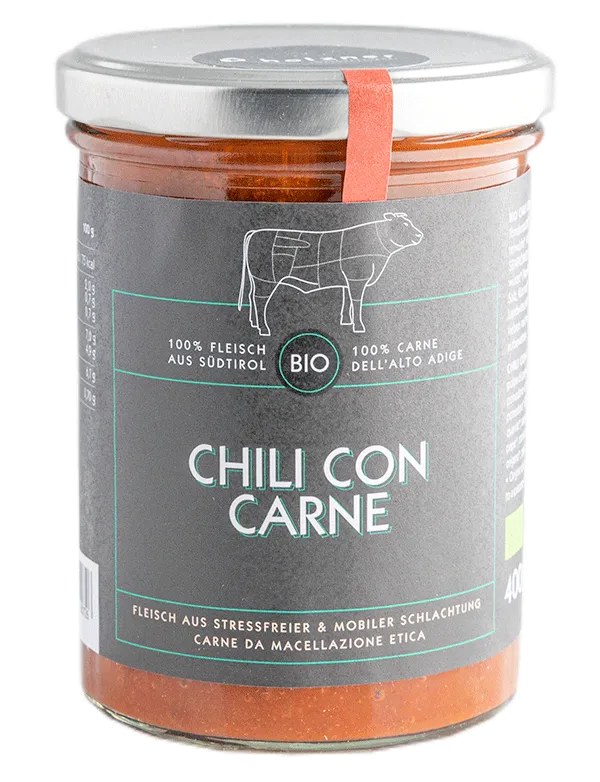 Chili con carne Ethical Beef BIO