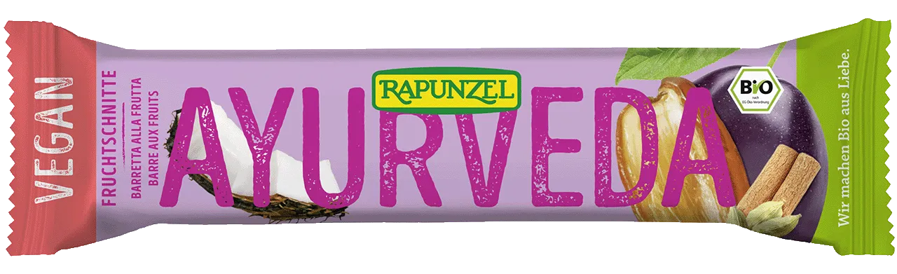 Fruchtschnitte Ayurveda vegan 40g Rapunzel BIO