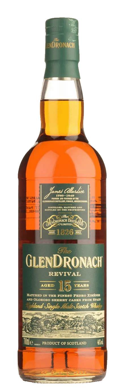 Whisky Glendronach Revival Single Malt 15Y 46°