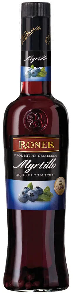 Heidelbeerlikör "Myrtillo"