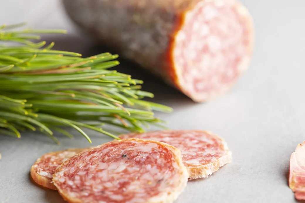 Knoblauchsalami Bio