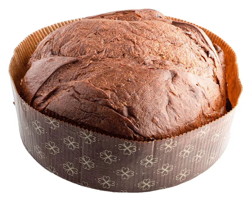 Panettone alle ciliege e cioccolato