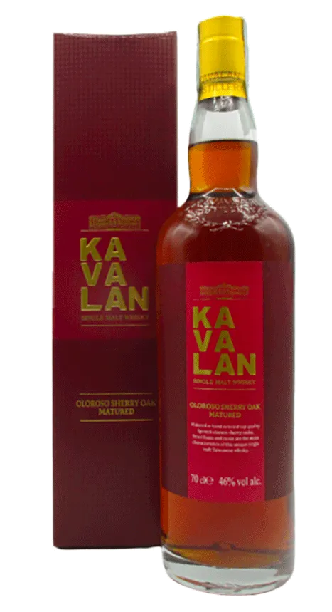 Whisky Ex-Sherry Oak 46° Taiwan Kavalan