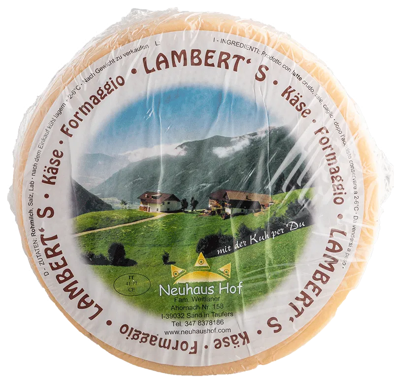 Schnittkäse Hochgall Lambert