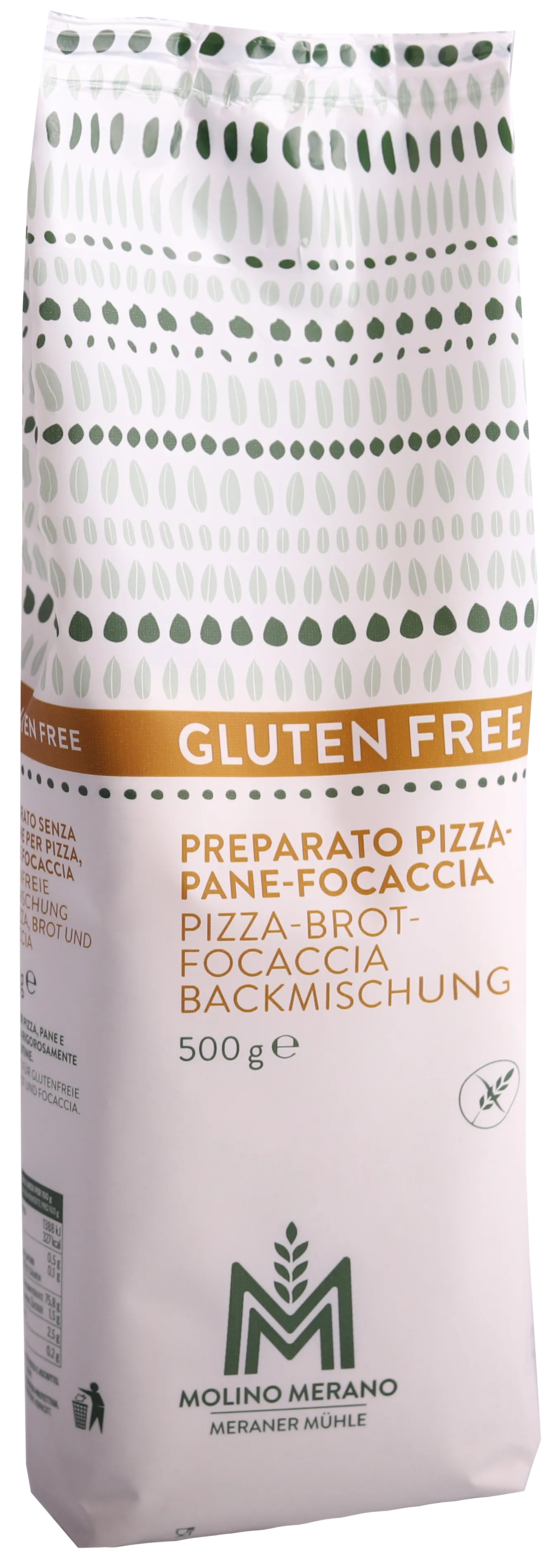 Backmischung Pizza-Brot-Focaccia glutenfrei