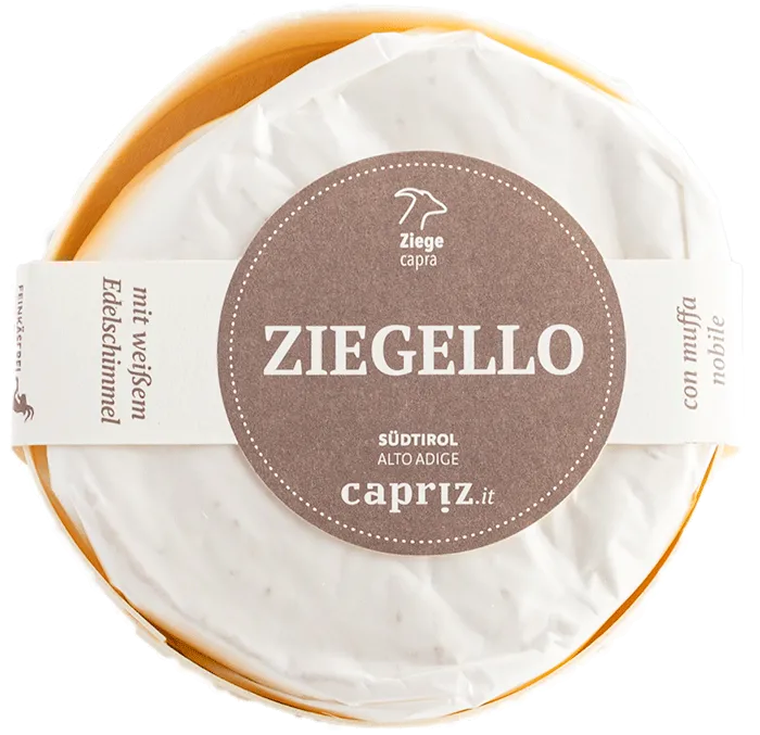 Formaggio caprino " Ziegello" a pasta molle