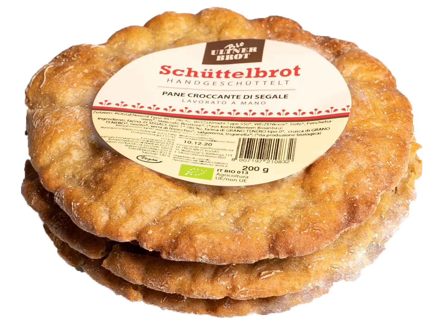 Schüttelbrot Bio