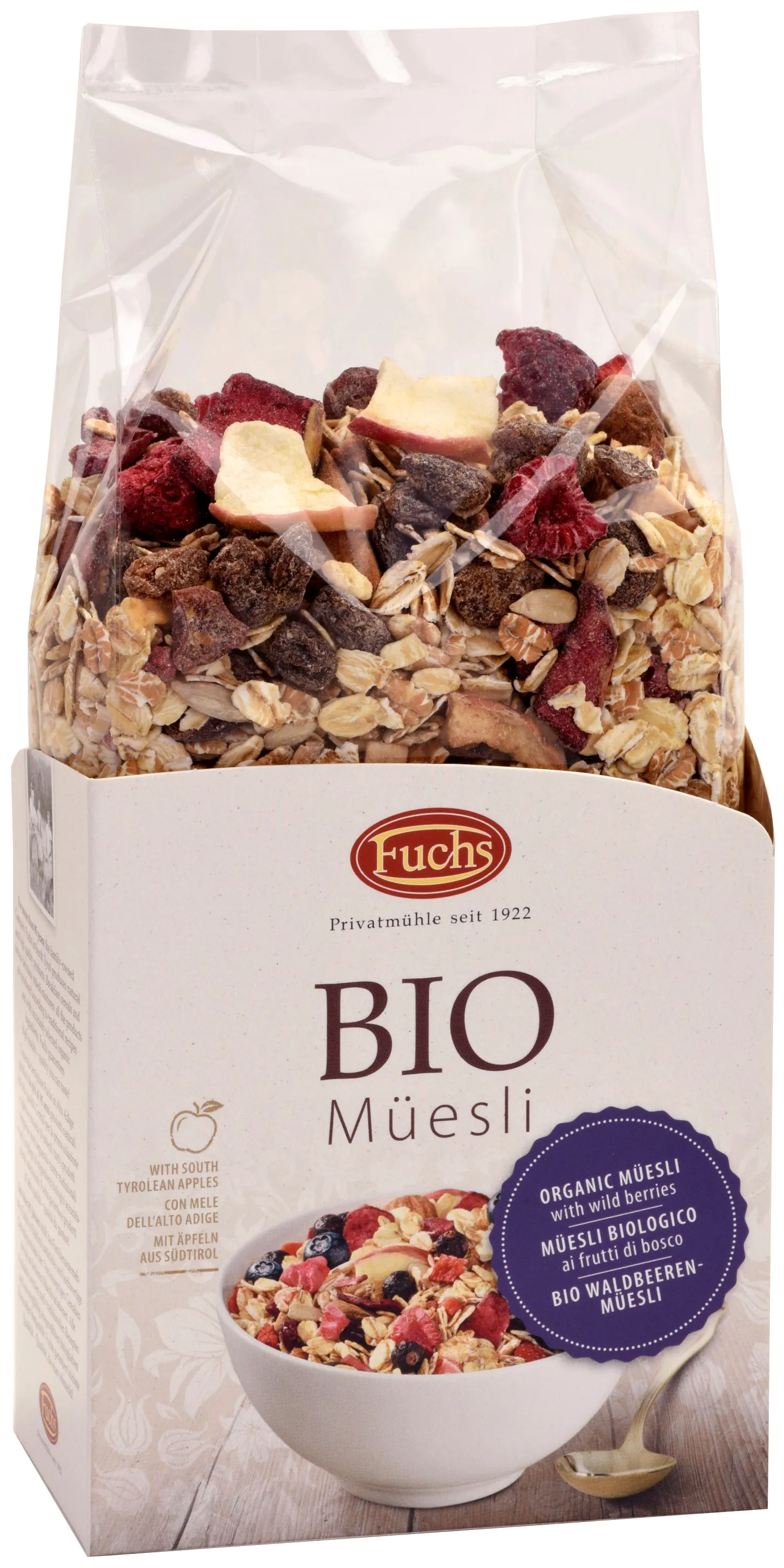 Waldbeeren Müsli Bio