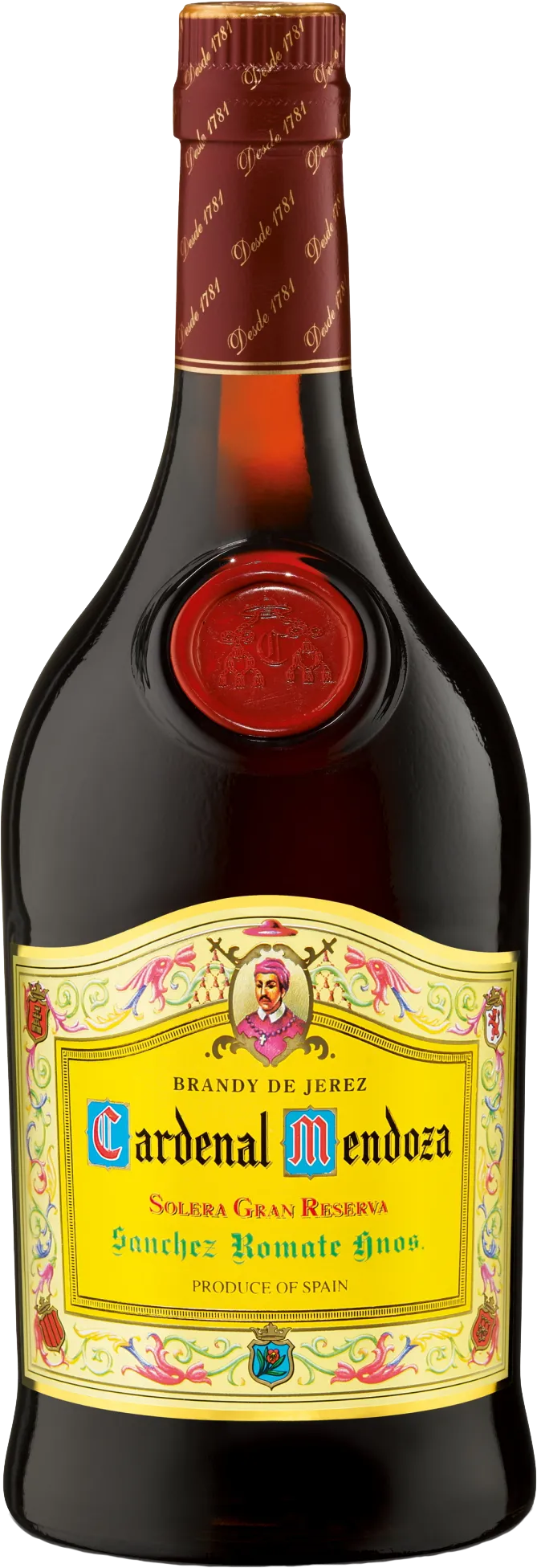 Brandy Gran Reserva Cardenal Mendoza