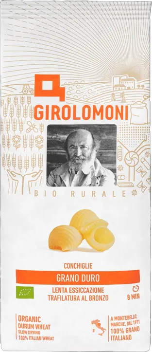 Conchiglie di grano duro 500g Girolomoni BIO