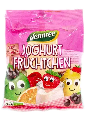 Joghurtfruechtchen 90g Dennree BIO