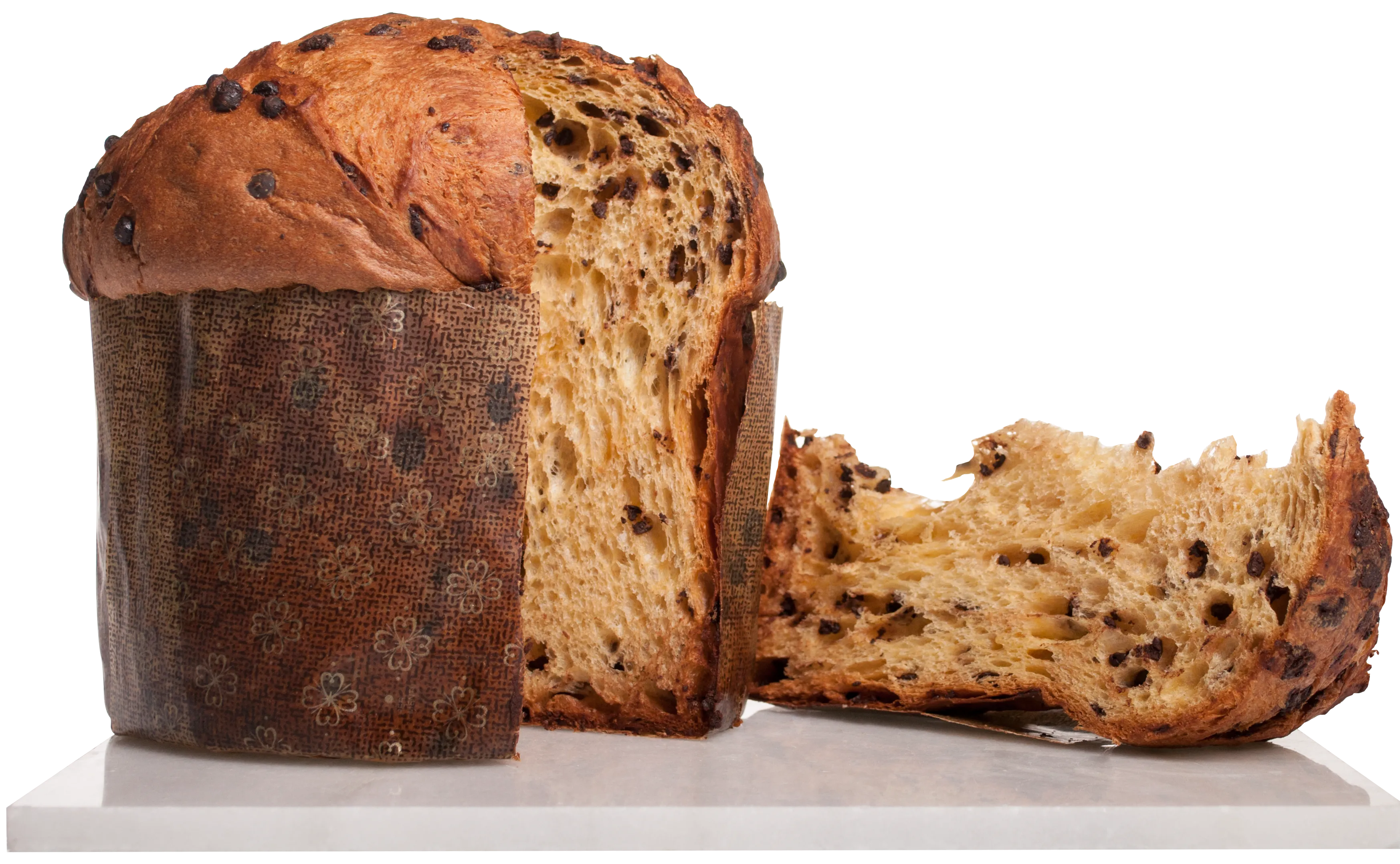 Panettone mit Schokolade