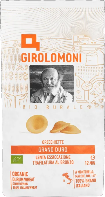 Orecchiette di grano duro 500g Girolomoni BIO