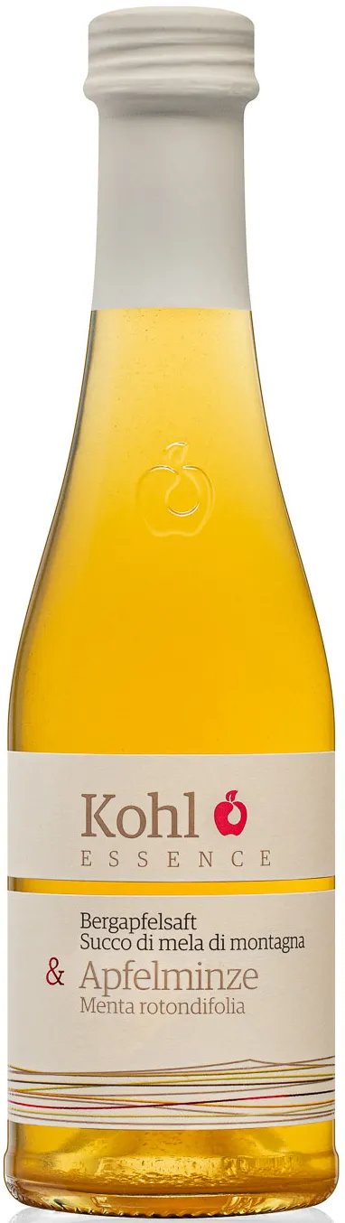 Bergapfelsaft mit Apfelminze